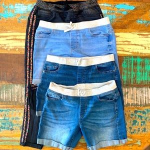 Girls 16 Plus Shorts / Pants Lot